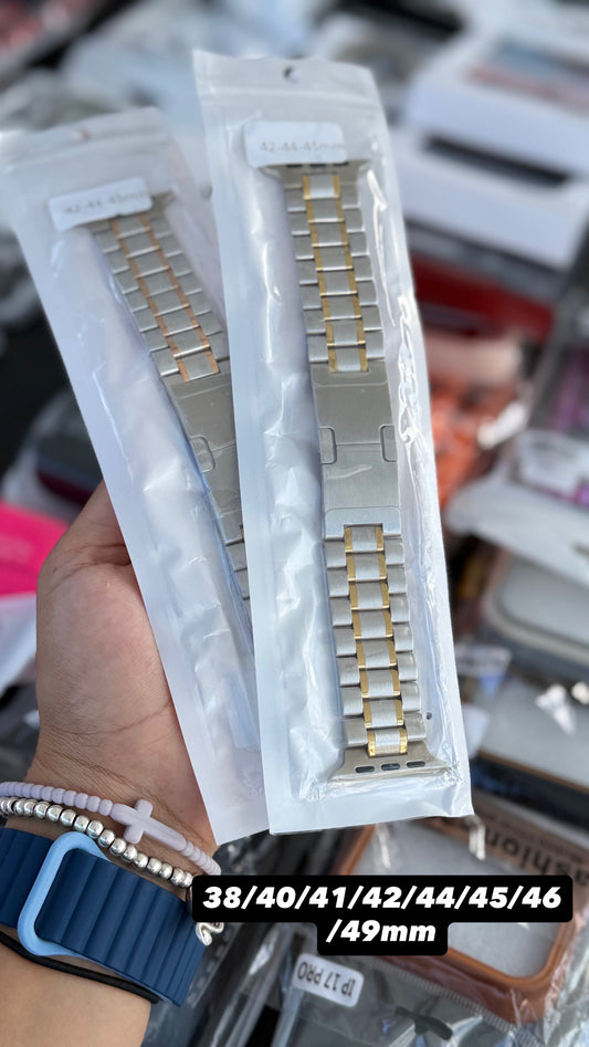 Two tone Watch Band