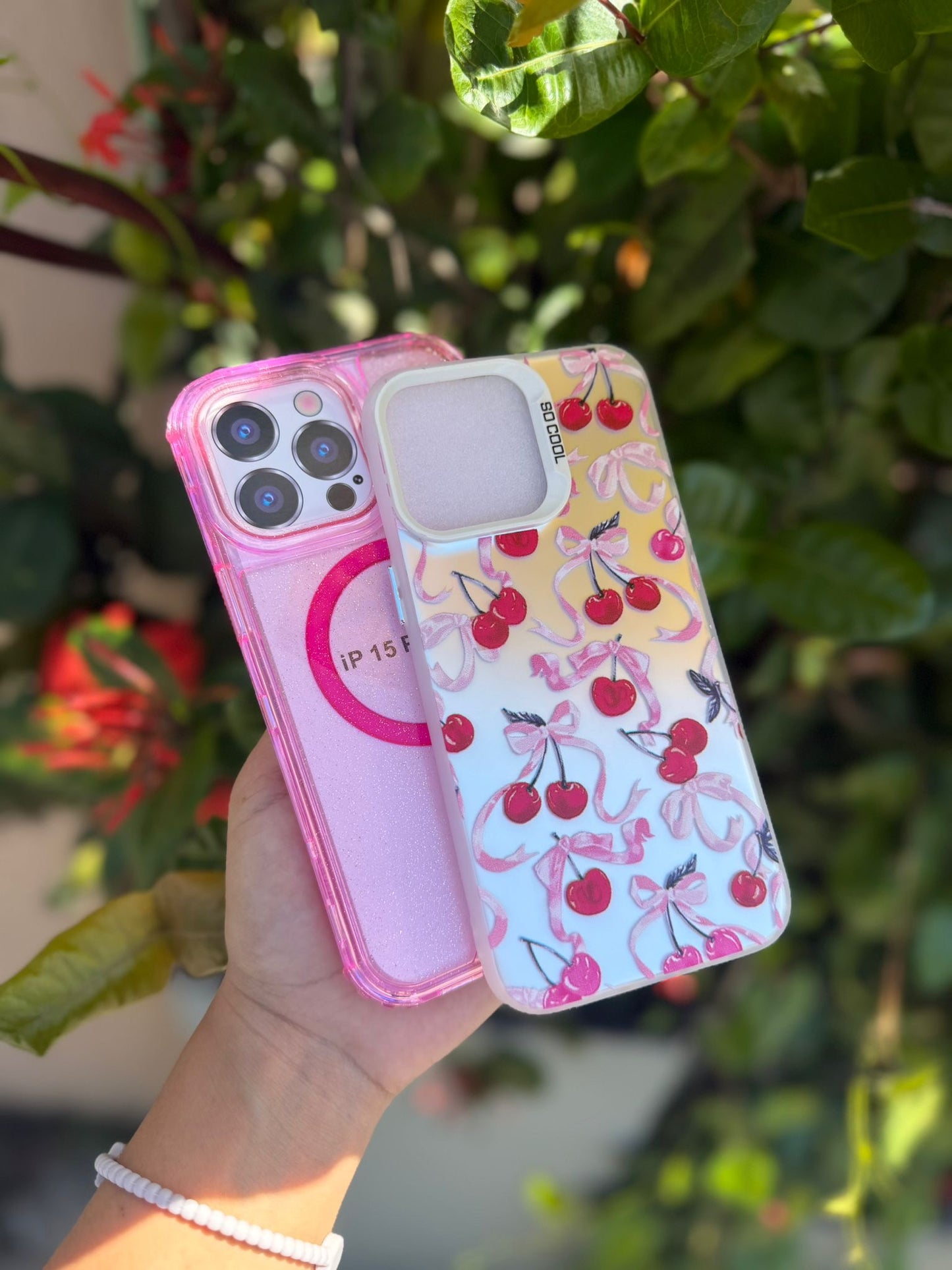 Sparkling Double Magnetic Case