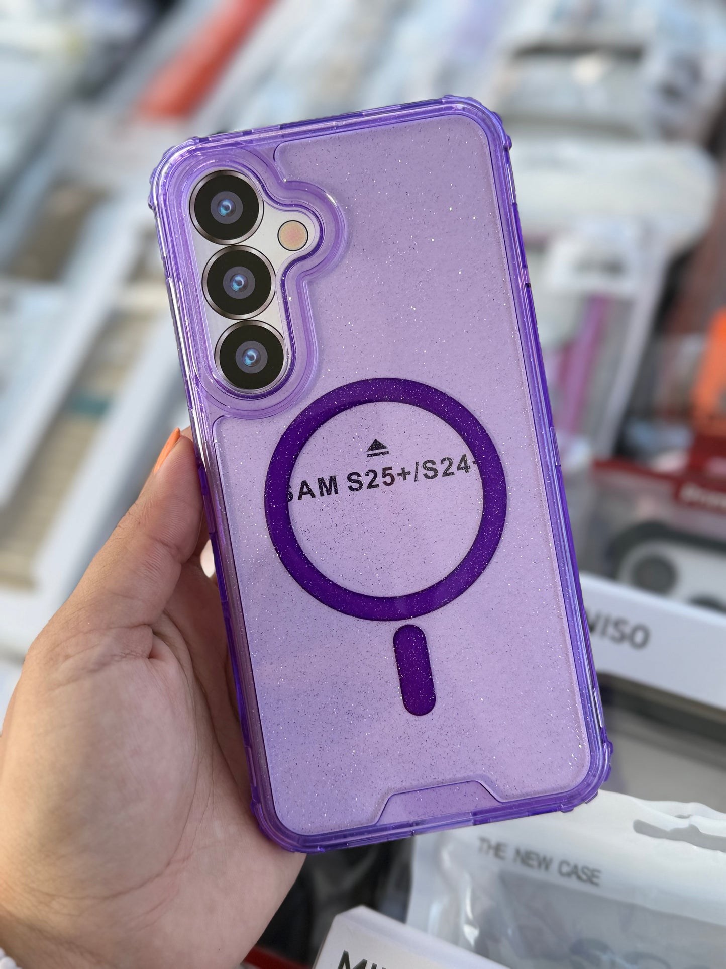 Sparkling Double Magnetic Case