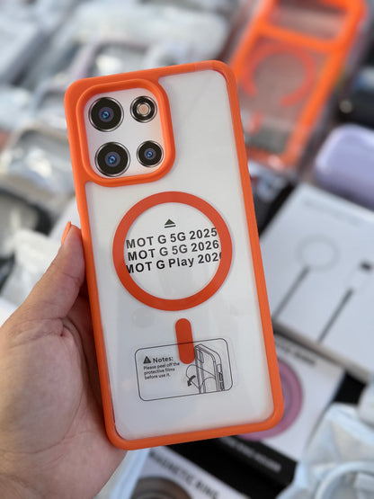 Clear Color Magnetic Case